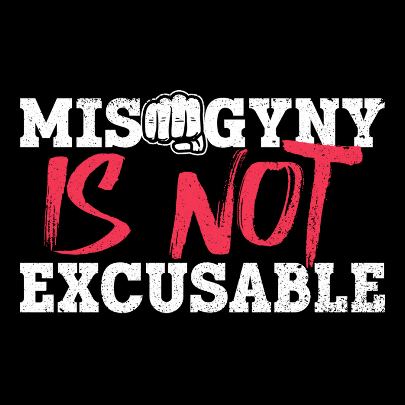 Misogyny Is Not Excusable Misogyny Feminist Womens Women's V-Neck T-Shirt by hablifruncae | Artistshot