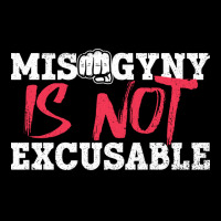 Misogyny Is Not Excusable Misogyny Feminist Womens Cropped Sweater | Artistshot