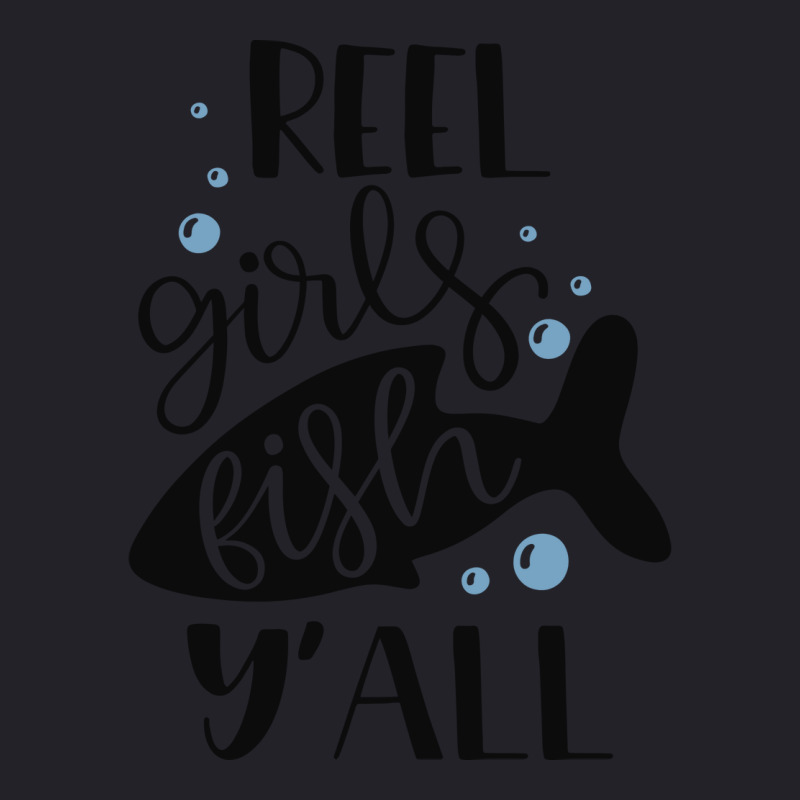 Reel Girls Fish Yall Quote Unisex Sherpa-Lined Denim Jacket by omakatetterl | Artistshot