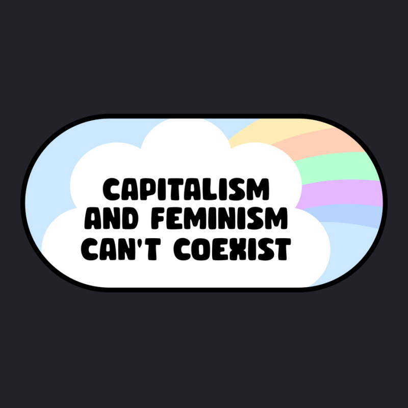 Capitalism And Feminism Cant Coexist Hipster Unisex Sherpa-Lined Denim Jacket by shiikuamast | Artistshot