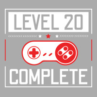 Level 20 Complete 20th Birthday Year Old Gamer Gif T-shirt | Artistshot