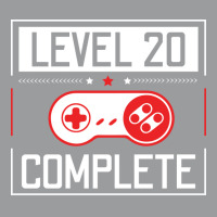 Level 20 Complete 20th Birthday Year Old Gamer Gif Classic T-shirt | Artistshot