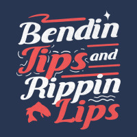 Fisherman Bendin Tips Rippin Lips Fly Fishing Gift Men Denim Jacket | Artistshot