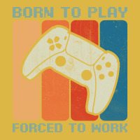 Born To Play Forced To Work Gaming Hipster (1) Classic T-shirt | Artistshot