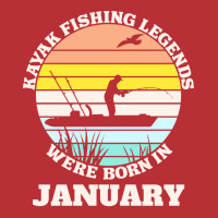 Kayak Fishing Legends Were Born January Cool T-shirt | Artistshot