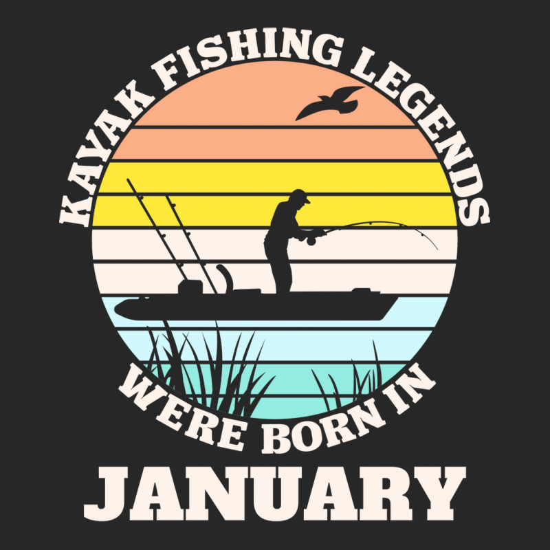 Kayak Fishing Legends Were Born January Cool Men's T-shirt Pajama Set | Artistshot