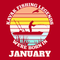 Kayak Fishing Legends Were Born January Cool Classic T-shirt | Artistshot