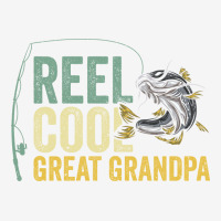 Reel Cool Great Grandpa Fisherman Fishing Stars Graphic T-shirt | Artistshot