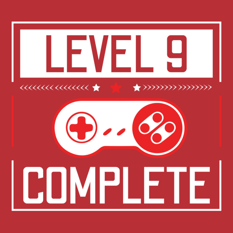 Level 9 Complete 9th Birthday Year Old Gamer Gift T-Shirt by rosyambilolf | Artistshot