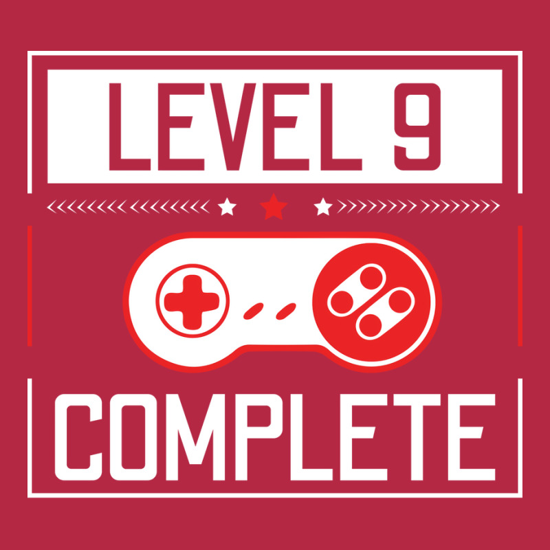 Level 9 Complete 9th Birthday Year Old Gamer Gift Champion Hoodie by rosyambilolf | Artistshot