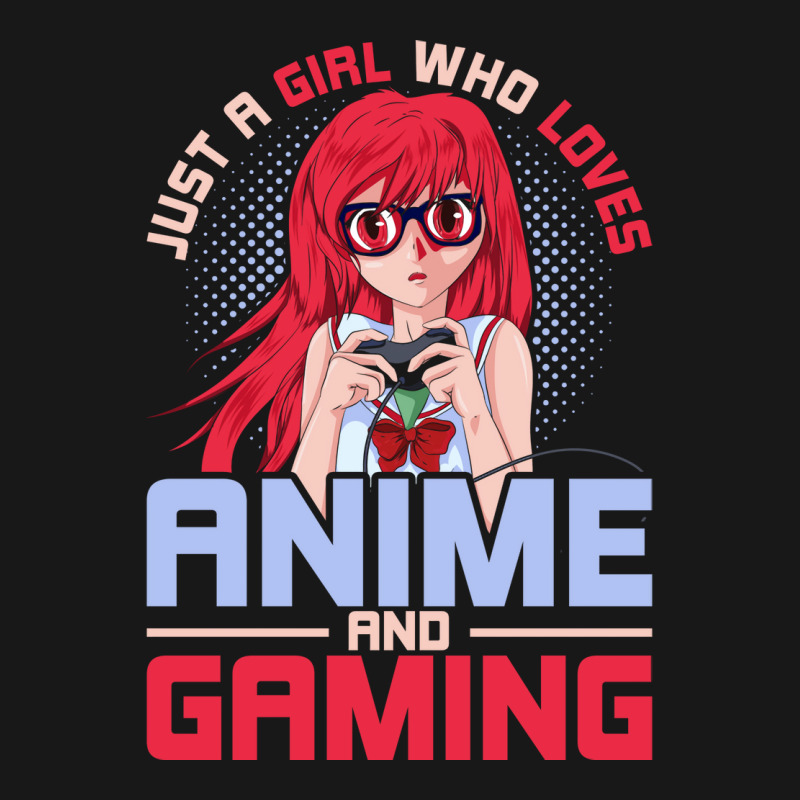 Just A Girl Who Loves Anime And Gaming Music Flannel Shirt by inkidimerk | Artistshot