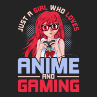 Just A Girl Who Loves Anime And Gaming Music 3/4 Sleeve Shirt | Artistshot