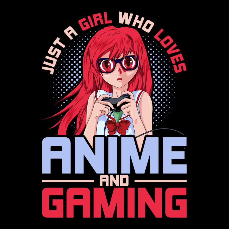 Just A Girl Who Loves Anime And Gaming Music Zipper Hoodie by inkidimerk | Artistshot