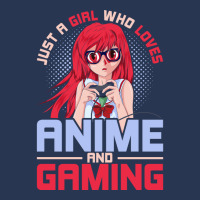 Just A Girl Who Loves Anime And Gaming Music Men Denim Jacket | Artistshot