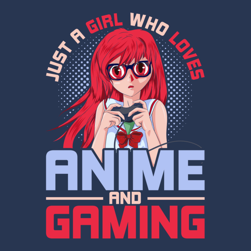 Just A Girl Who Loves Anime And Gaming Music Men Denim Jacket by inkidimerk | Artistshot