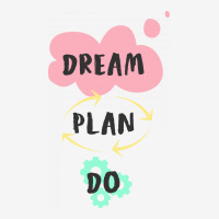 Dream, Plan, Do Baby Bibs | Artistshot