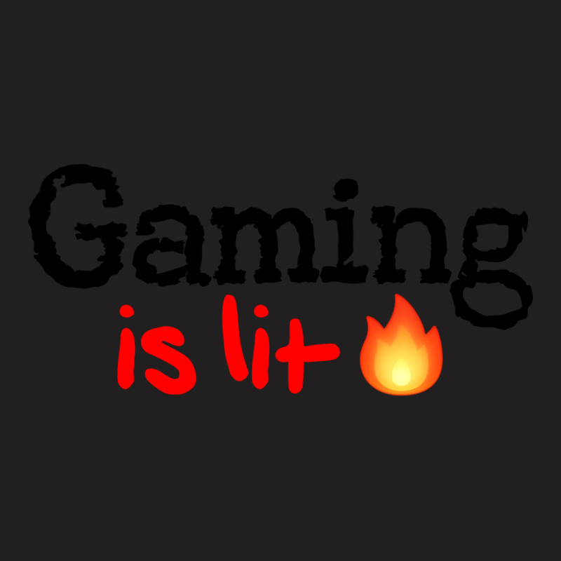 Gaming Is Lit Stars T-Shirt by koyunsnoerw | Artistshot