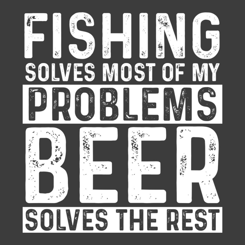 Fishing Fishing Solves Most Of My Problems Beer So Men's Polo Shirt by botitefinos | Artistshot