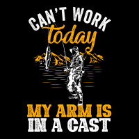 Cant Work Today My Am Is In A Cast Summer V-neck Tee | Artistshot