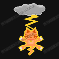 Cat Lightning Funny Baby Bibs | Artistshot