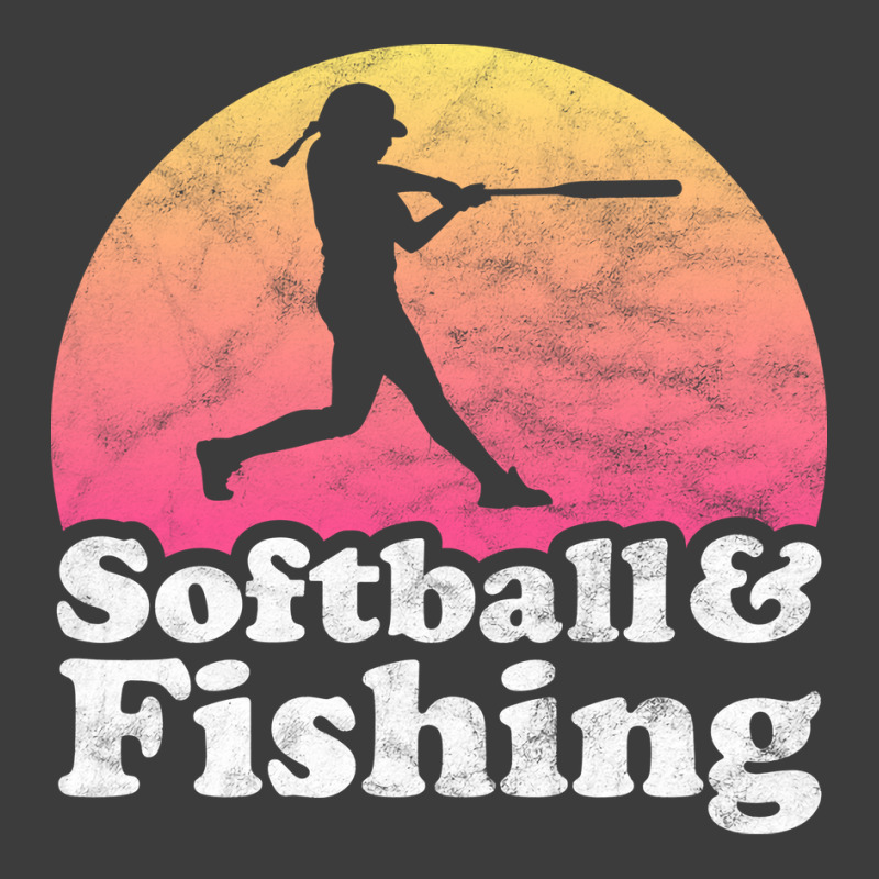 Softball And Fishing Gift For Softball Players Fan Men's Polo Shirt | Artistshot