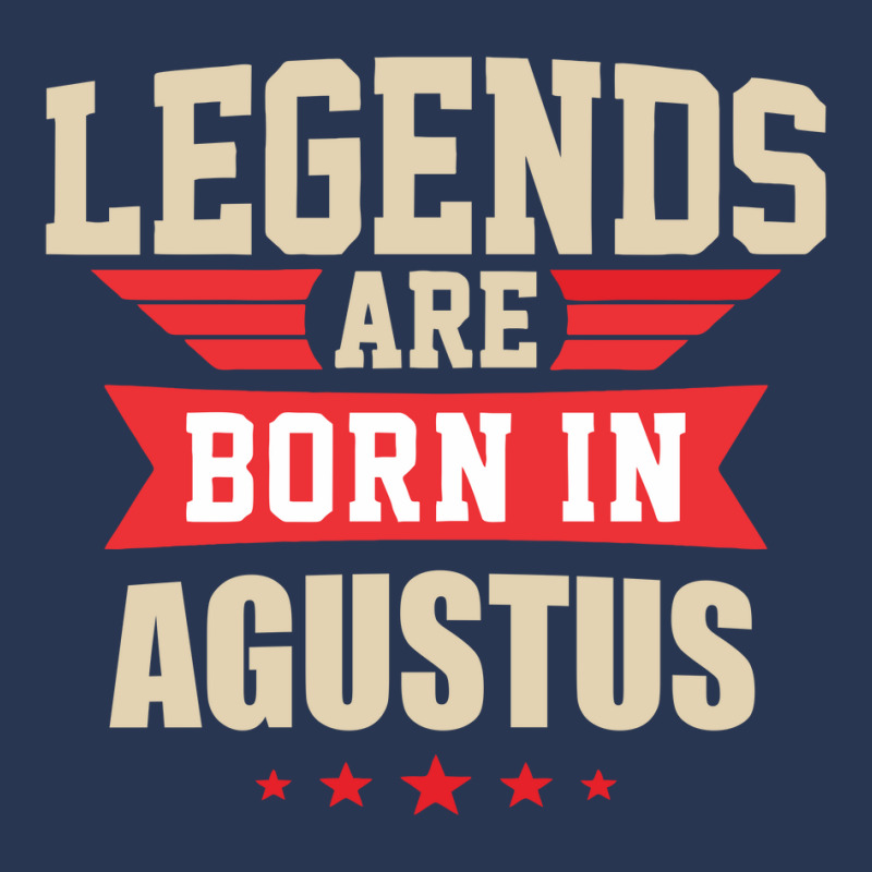 Legend Are Born In August Ladies Denim Jacket by jasonarip | Artistshot