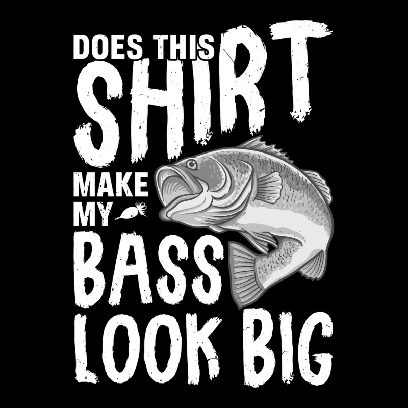 Does This  Make My Bass Look Big Green Women's V-Neck T-Shirt by gweleyadisse | Artistshot