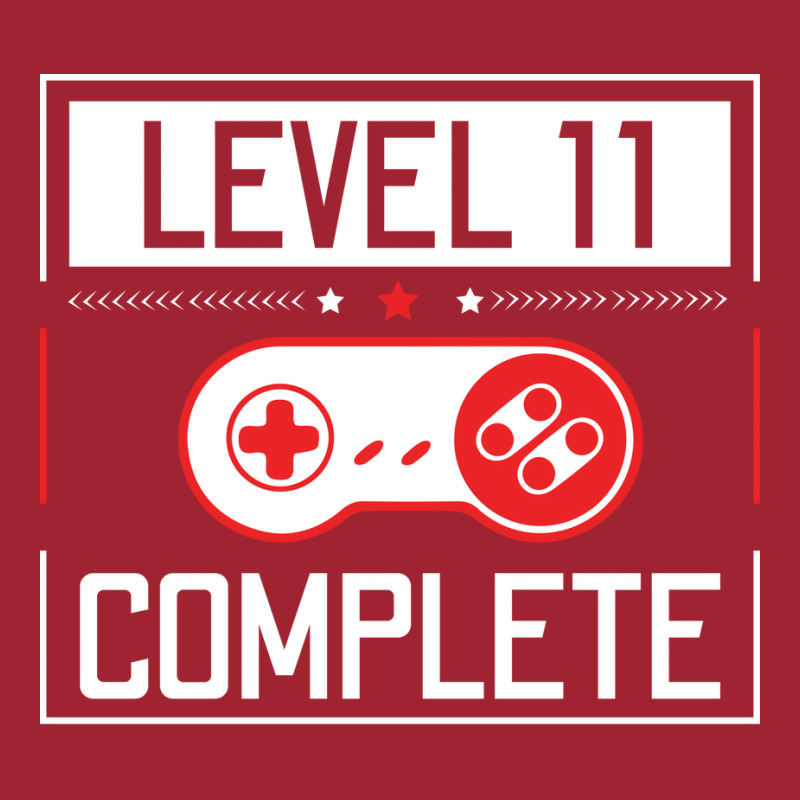 Level 11 Complete 11th Birthday Year Old Gamer Gif Long Sleeve Shirts | Artistshot