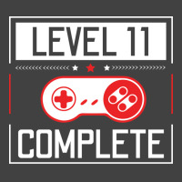 Level 11 Complete 11th Birthday Year Old Gamer Gif Vintage T-shirt | Artistshot