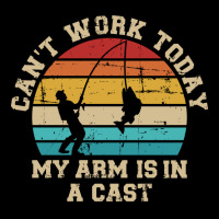 Fishing Cant Work Today My Arm Is In A Cast Blue Zipper Hoodie | Artistshot