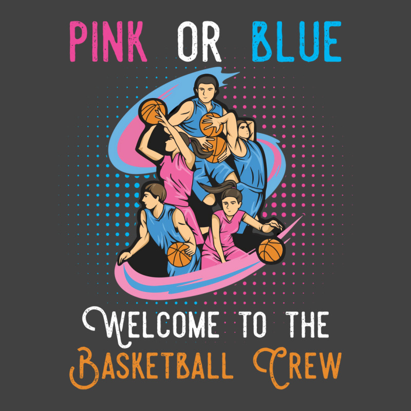 Gender Reveal Basketball Design For A Basketball F Vintage T-shirt | Artistshot