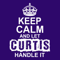 Keep Calm And Let Curtis Handle It Crew Socks | Artistshot