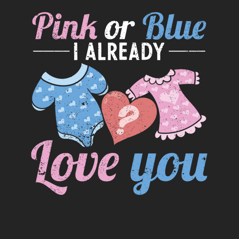 Gender Announcement Pink Or Blue Gender Reveal Gif 3/4 Sleeve Shirt | Artistshot