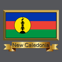 New Caledonia Named Flag Stickers Ladies Fitted T-shirt | Artistshot