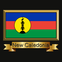 New Caledonia Named Flag Stickers Scorecard Crop Tee | Artistshot