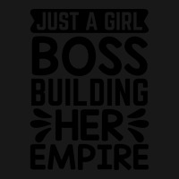 Just A Girlboss Building Her Empire Humor Flannel Shirt | Artistshot