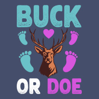 Buck Or Doe Gender Reveal Matching Ba Blue Nature Vintage Short | Artistshot