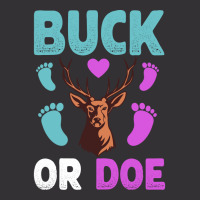 Buck Or Doe Gender Reveal Matching Ba Blue Nature Vintage Hoodie | Artistshot