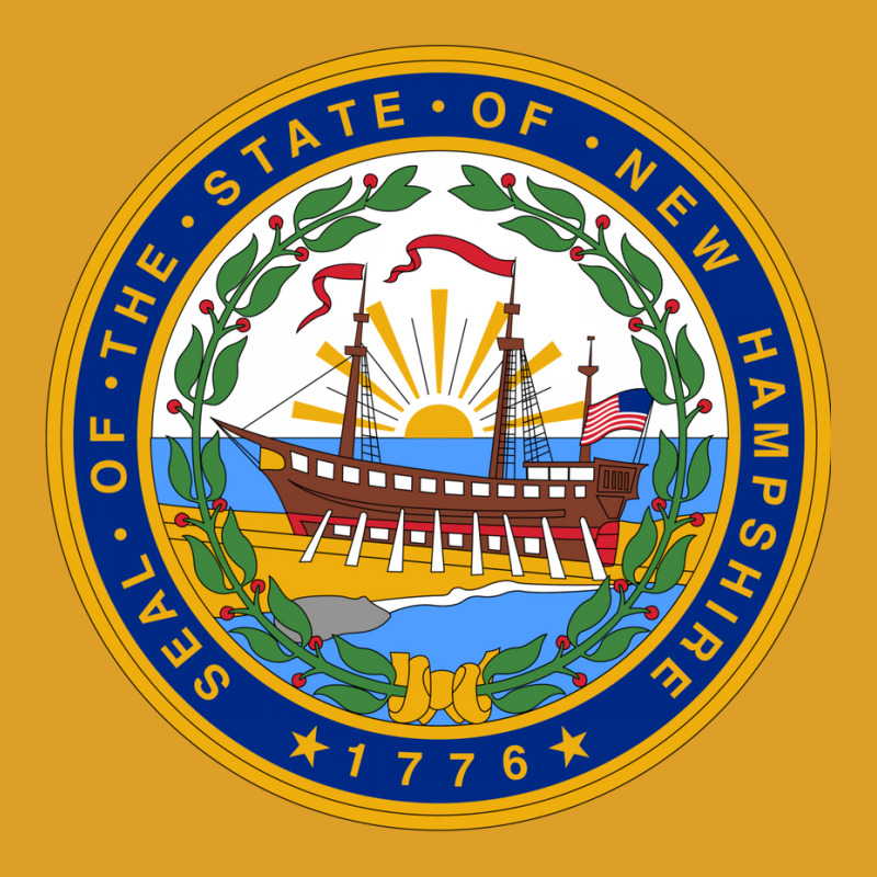 New Hampshire State Seal Of New Hampshire Seal T-Shirt by gavrikashten0 | Artistshot