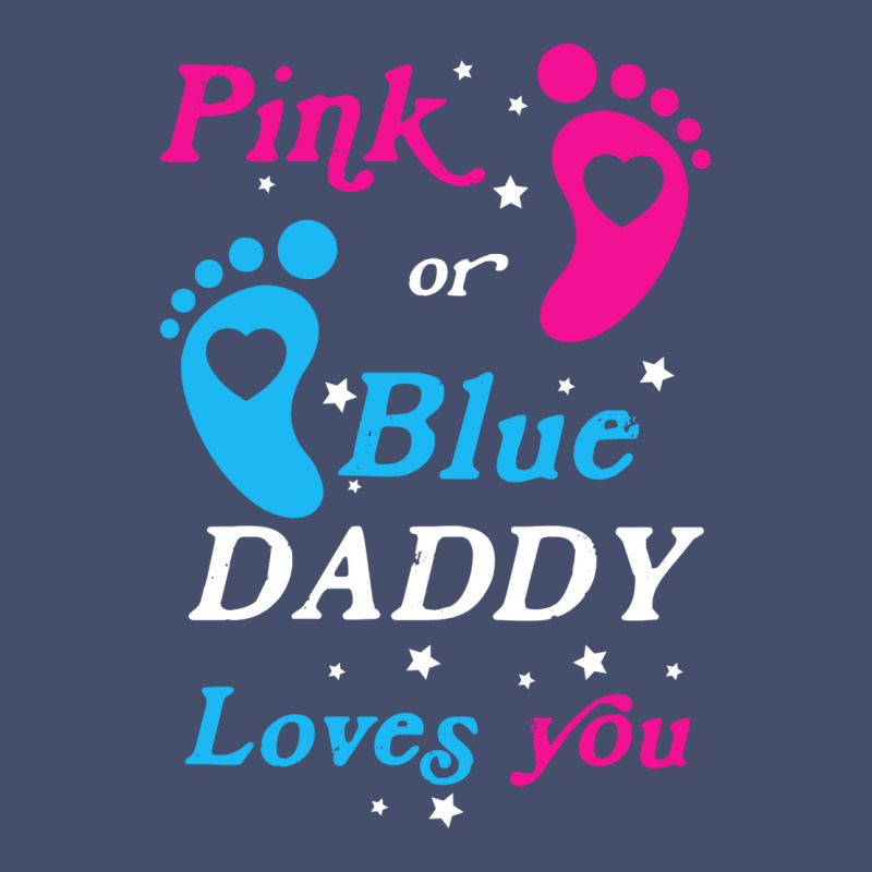 Pink Or Blue Daddy Loves You Gender Nature Vintage Short by tindalberkay9 | Artistshot