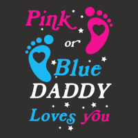 Pink Or Blue Daddy Loves You Gender Nature Champion Hoodie | Artistshot