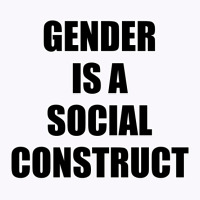 Gender Is A Social Construct Aesthetic Tank Top | Artistshot