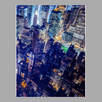 New York City At Night T-shirt | Artistshot