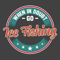 When In Doubt Go Ice Fishing Boy Vintage T-shirt | Artistshot