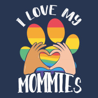 Lgbt Gay Pride Month I Love My Mommies Gift Men Denim Jacket | Artistshot