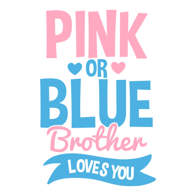 Gender Reveal Pink Or Blue Brother Nature V-neck Tee | Artistshot