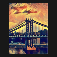 New York Skyline   Low Poly Art   Mm009lpad1 Flannel Shirt | Artistshot