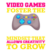 Video Games Foster The Mindset Crewneck Sweatshirt | Artistshot