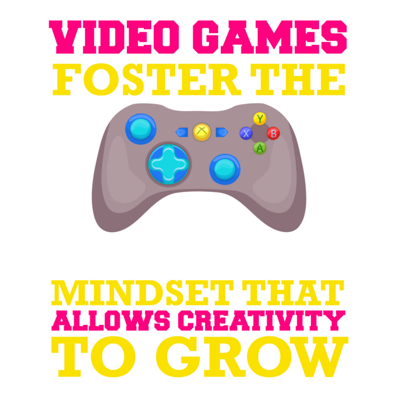 Video Games Foster The Mindset Crewneck Sweatshirt by ameldeditton00 | Artistshot