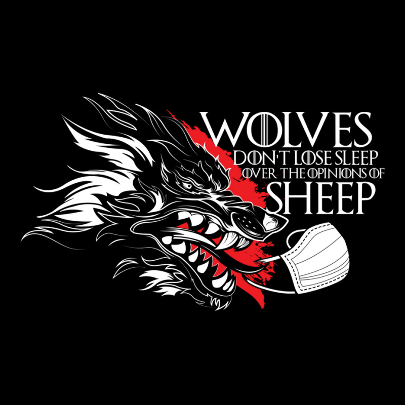 Wolves Don't Lose Sleep Over The Opinions Of Sheep Adjustable Cap by ameldeditton00 | Artistshot